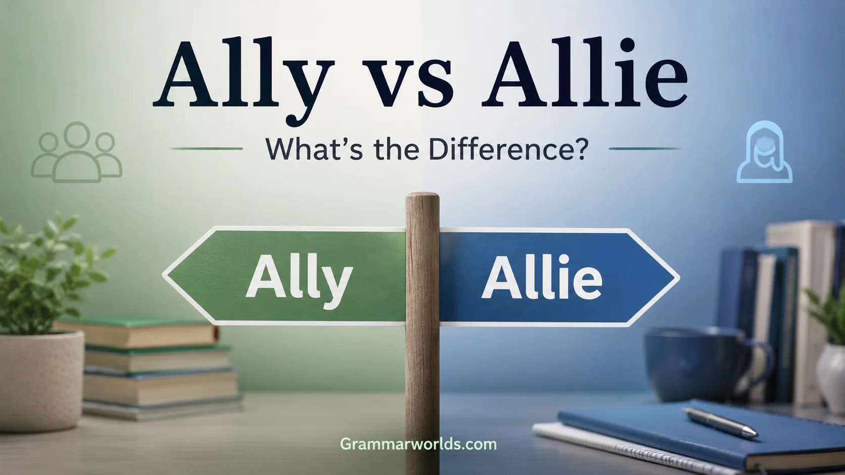 Ally vs Allie: What's the Difference?