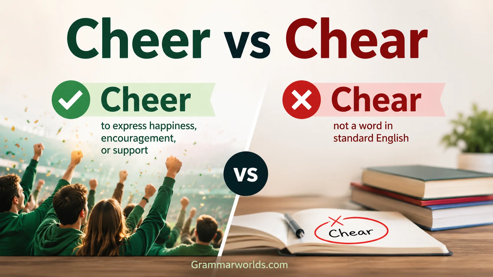 Cheer vs Chear