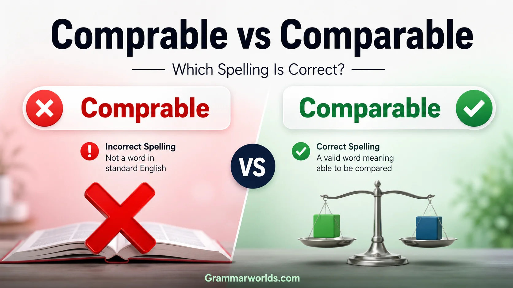 Comprable vs Comparable