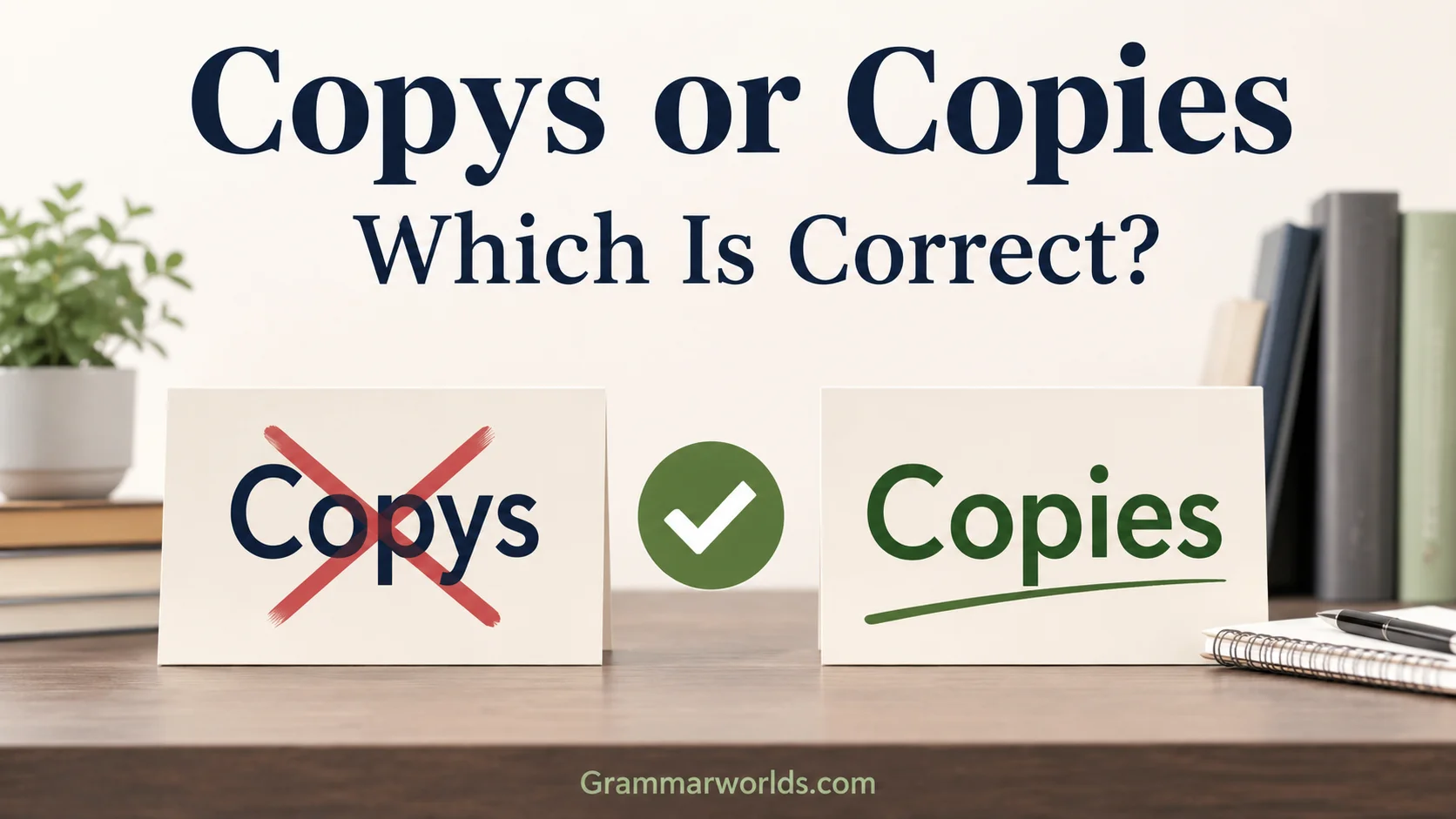 Copys or Copies