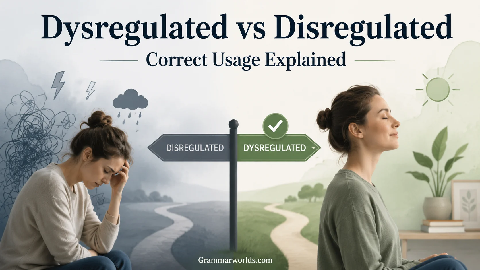 Dysregulated vs Disregulated