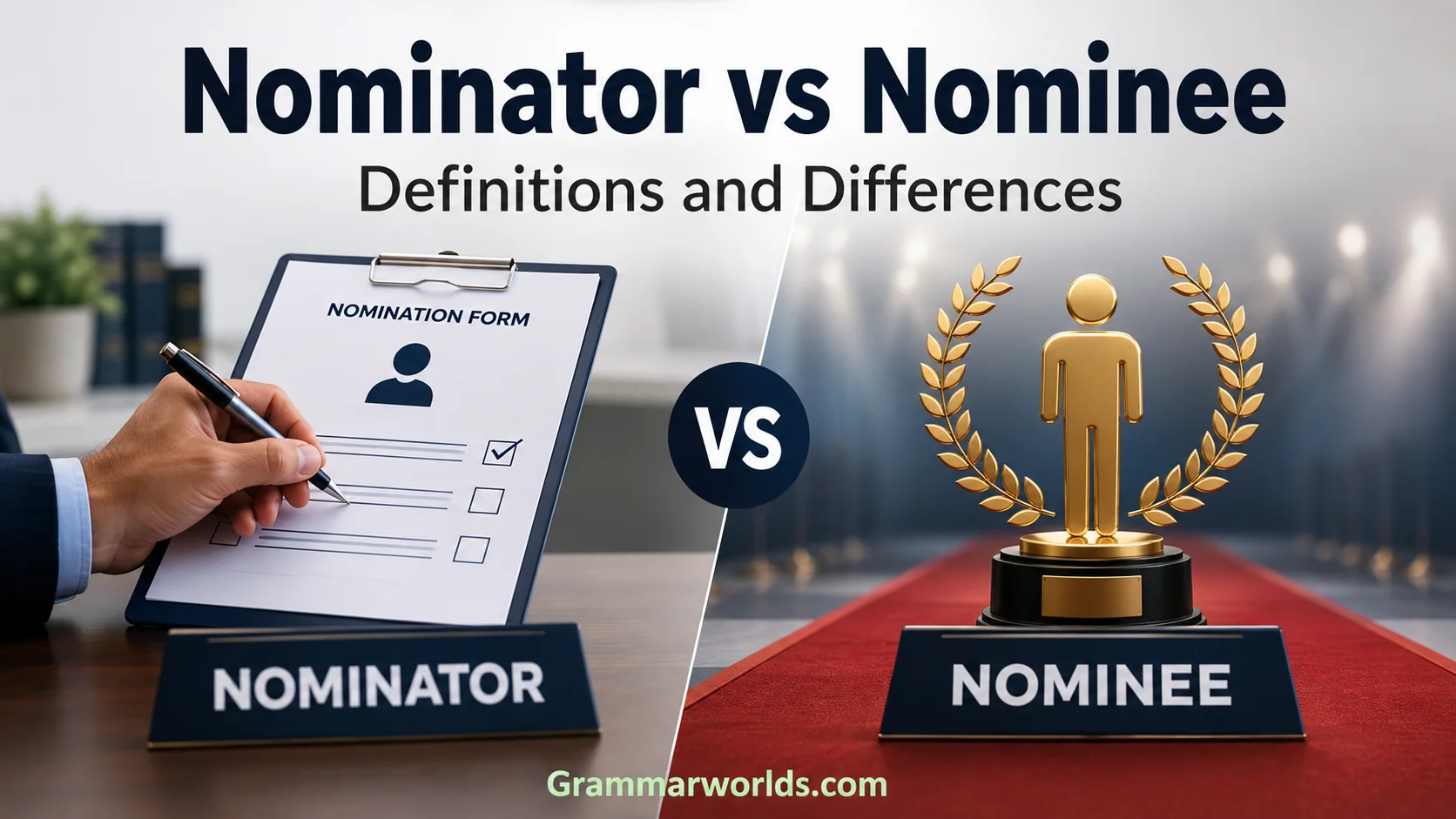 Nominator vs Nominee: Definitions and Differences
