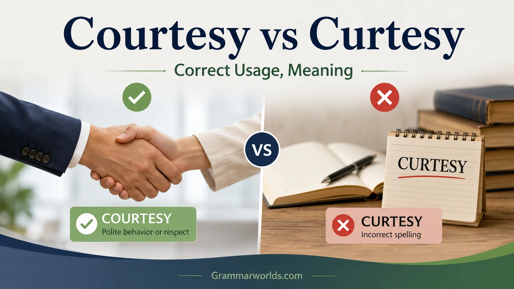 Courtesy vs Curtesy