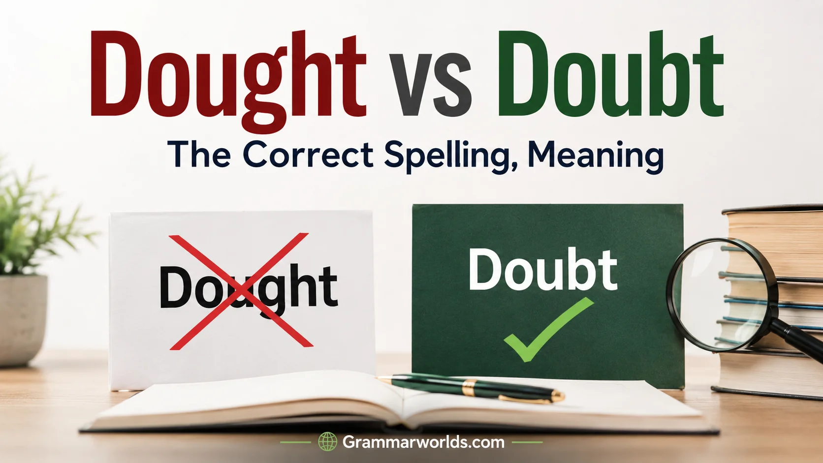 Dought vs Doubt