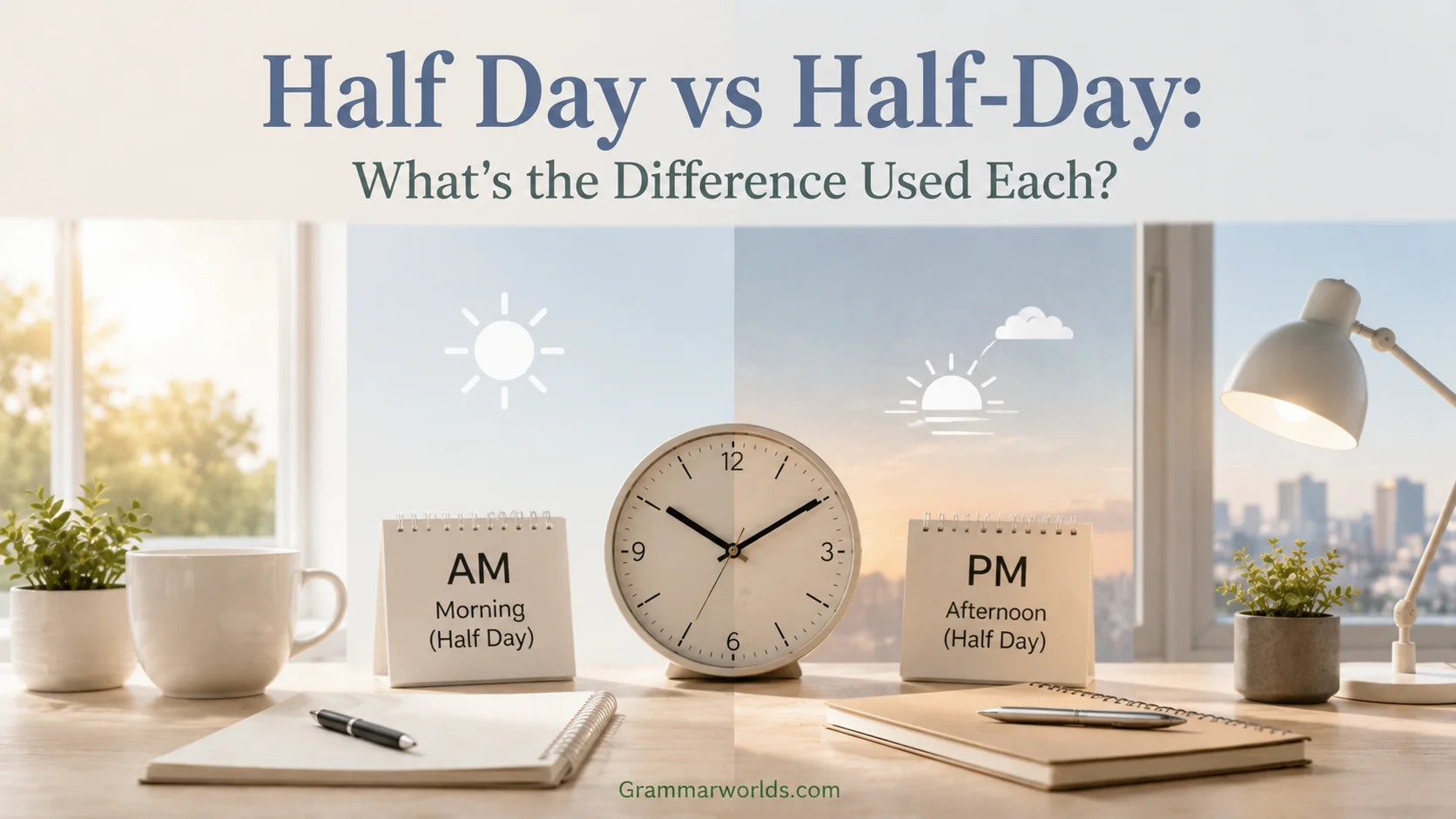 Half Day vs Half-Day: What’s the Difference Used Each?