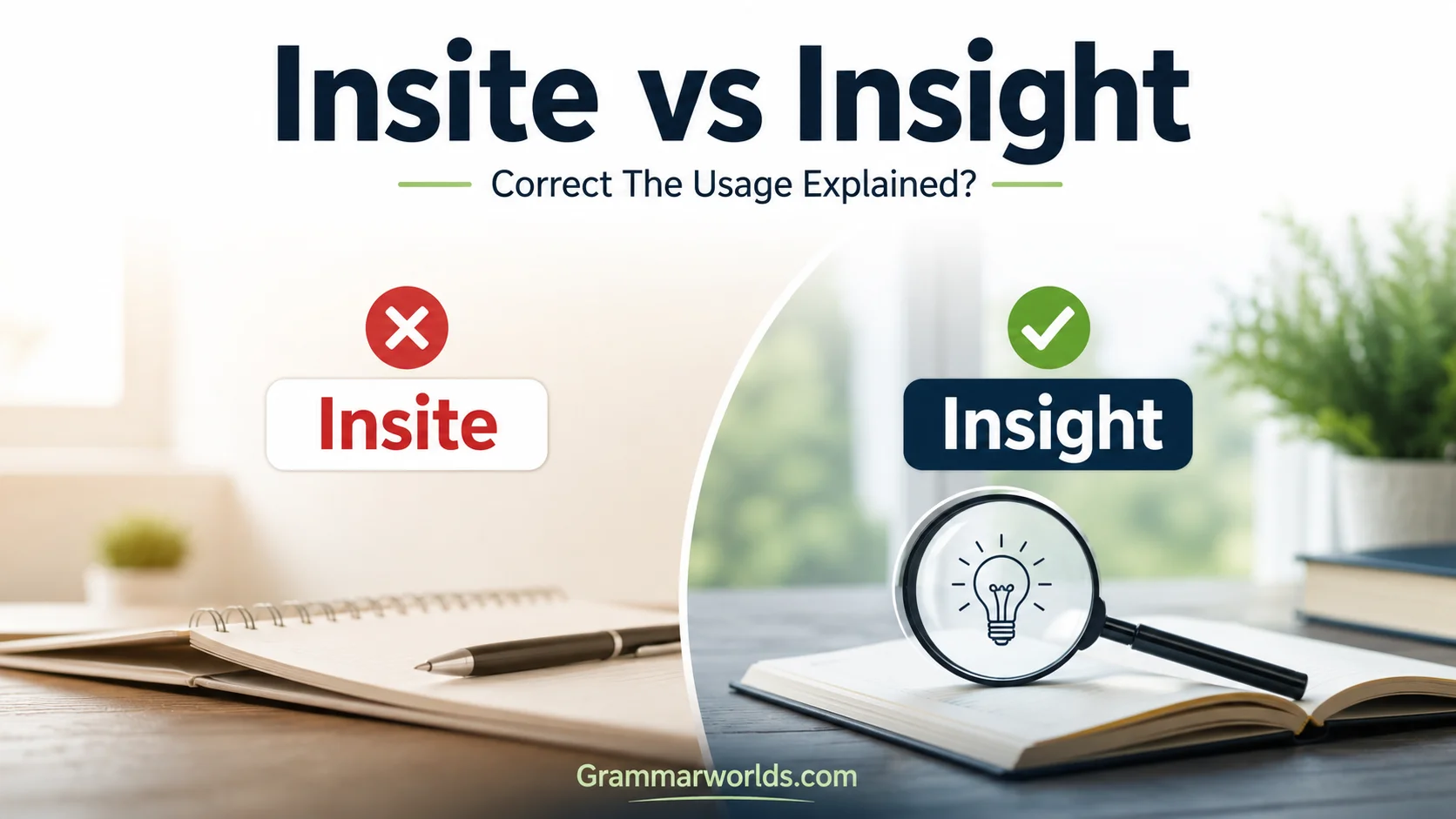 Insite vs Insight