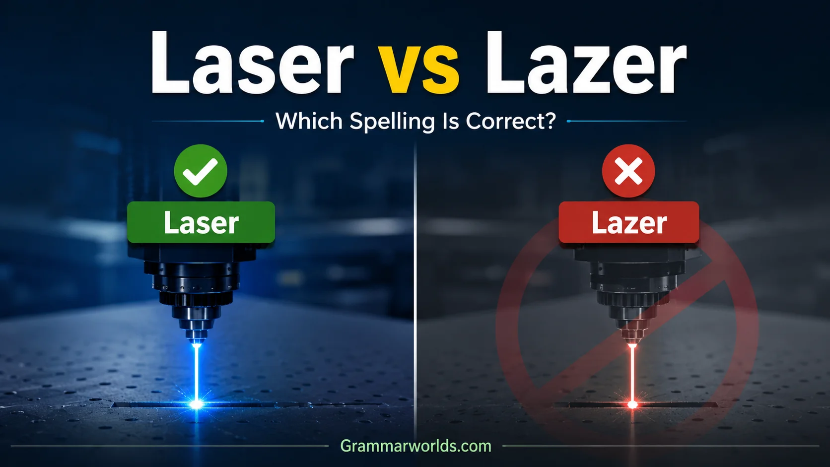 Laser vs Lazer: Which Spelling Is Correct?