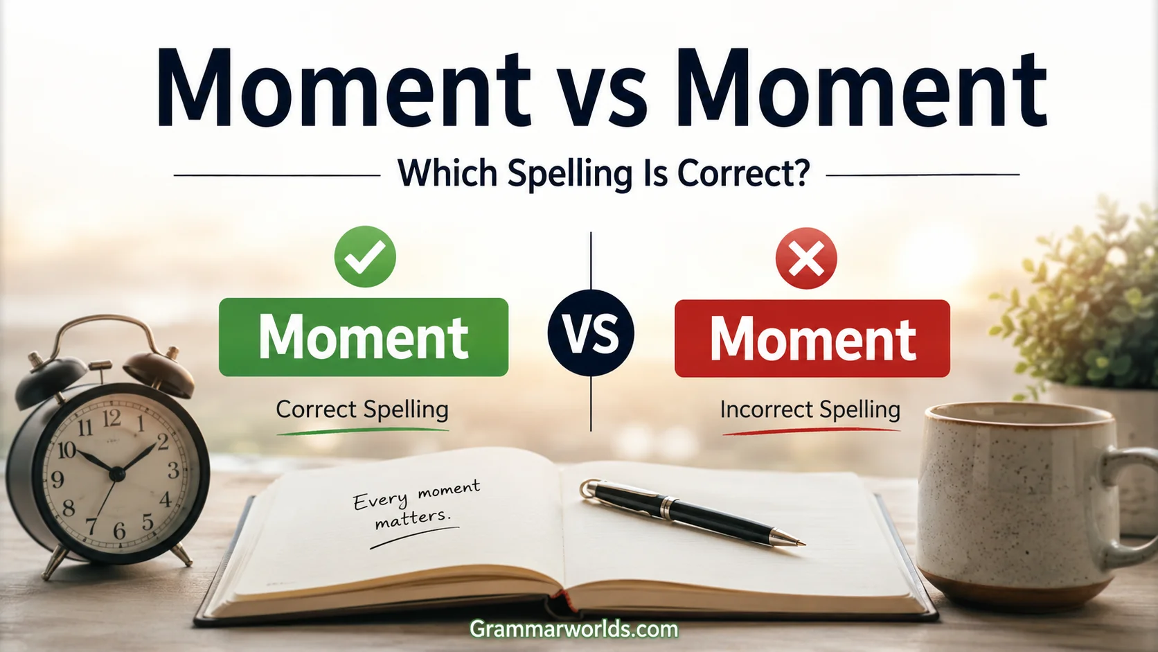 Moment vs Moment