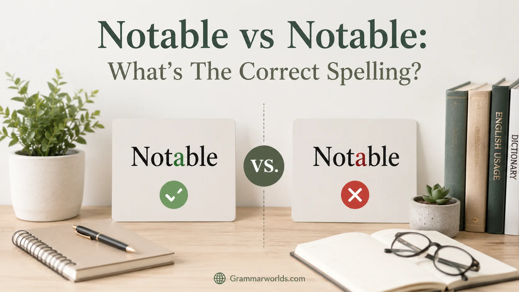 Notable vs Notable: What's The Correct Spelling?