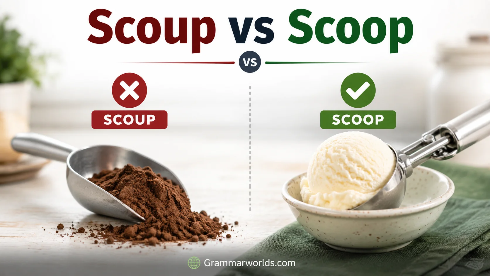 Scoup vs Scoop: Which Spelling Is Correct?