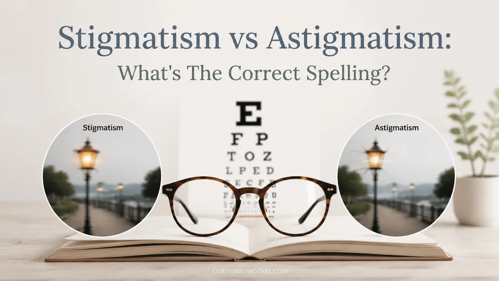 Stigmatism vs Astigmatism: What's The Correct Spelling?