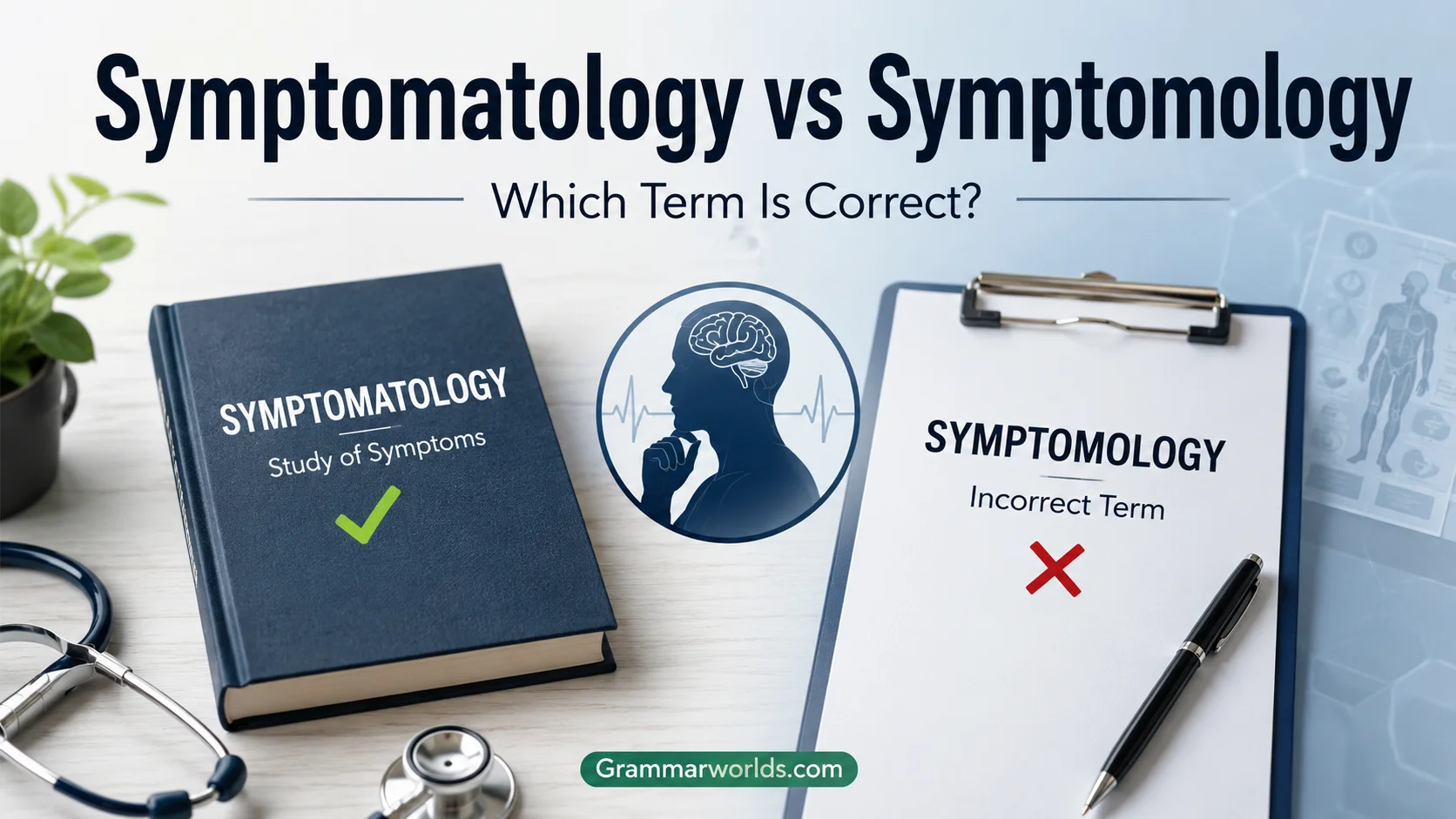 Symptomatology vs Symptomology