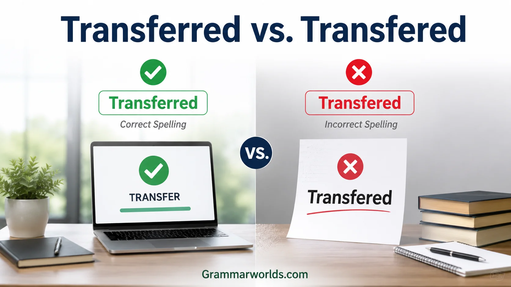 Transferred vs. Transfered: Which Spelling Is Correct?