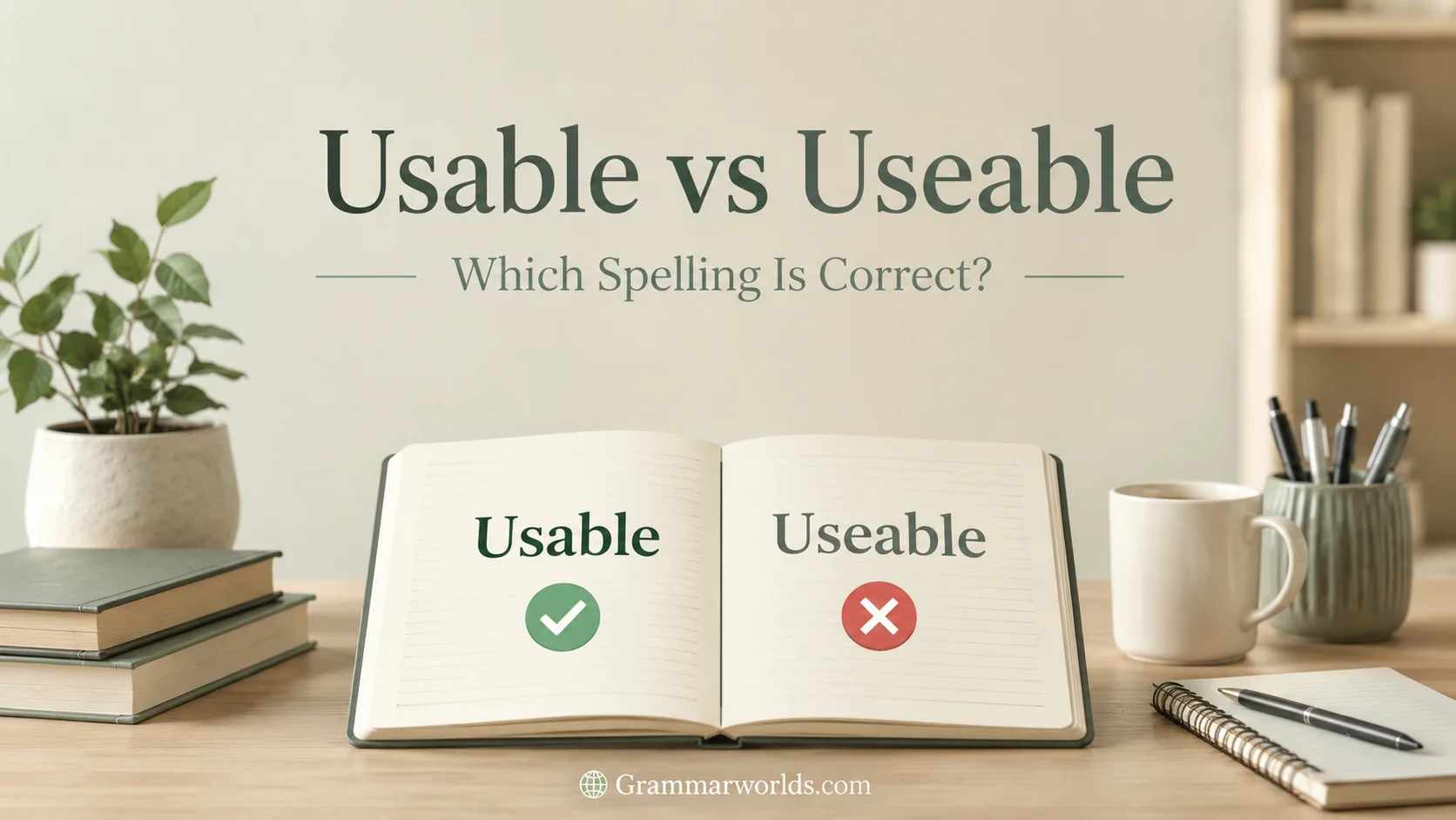 Usable vs Useable Which Spelling Is Correct?
