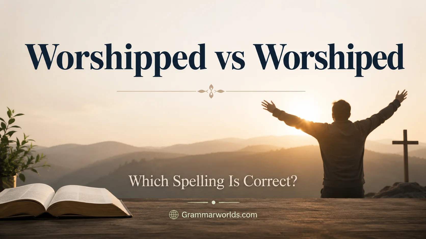 Worshipped vs Worshiped Which Spelling Is Correct?